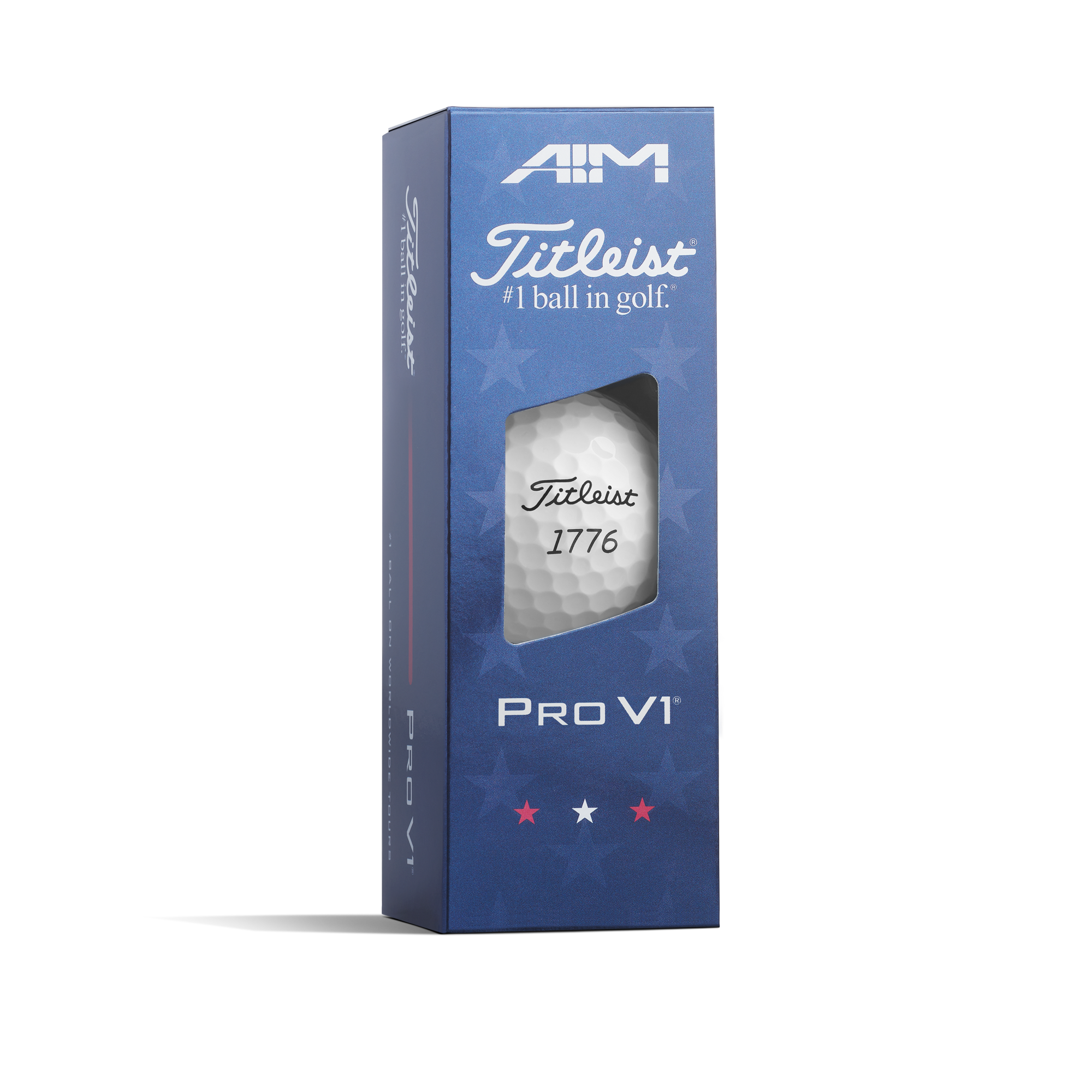 Pro V1 AIM Red, White, &amp; Blue 1776