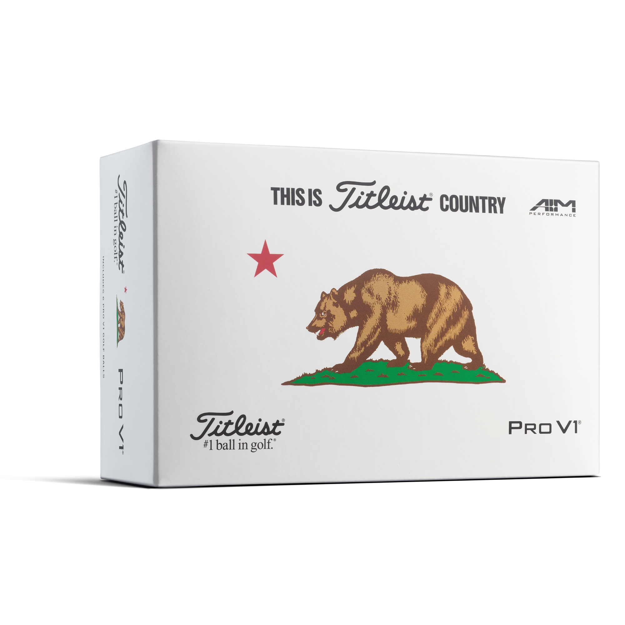 This is Titleist Country - California